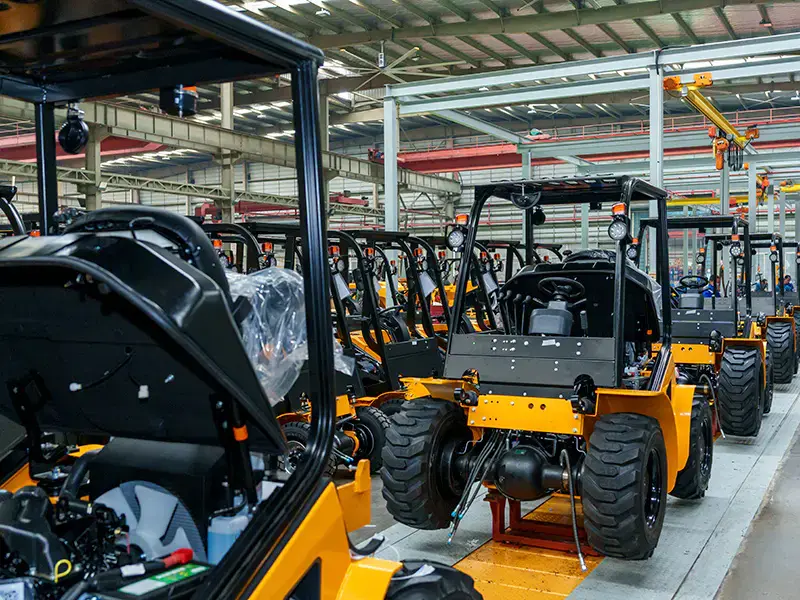 Linha de montagem de empilhadeiras UN Forklift